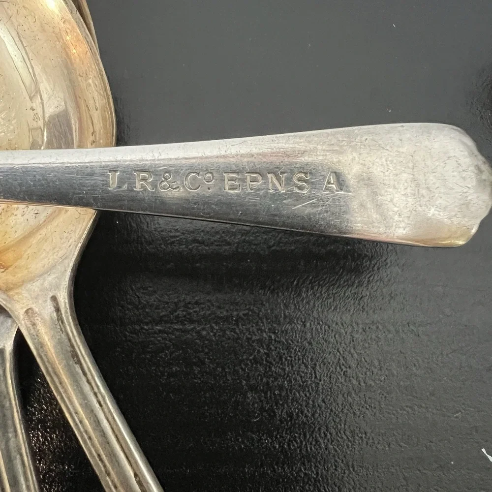 Vintage Silverplate‎ Teaspoon LR & Co. EPNS A